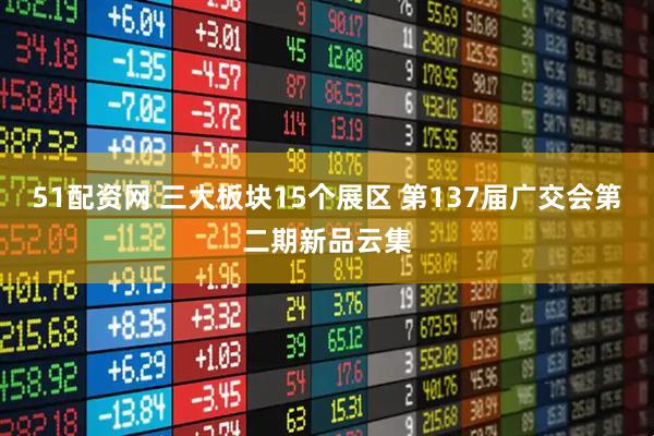 51配资网 三大板块15个展区 第137届广交会第二期新品云集