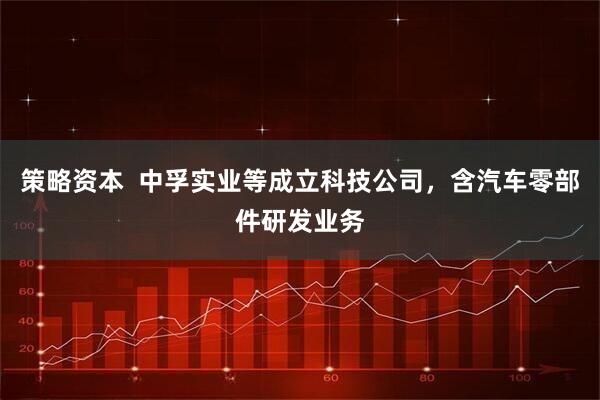 策略资本  中孚实业等成立科技公司，含汽车零部件研发业务
