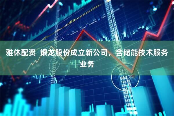 雅休配资  银龙股份成立新公司，含储能技术服务业务
